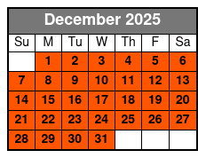 Small Group San Antonio Riverwalk Food Walking Tour December Schedule