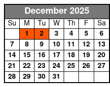 Ripley's Believe It Or Not! San Antonio: Entry Ticket December Schedule
